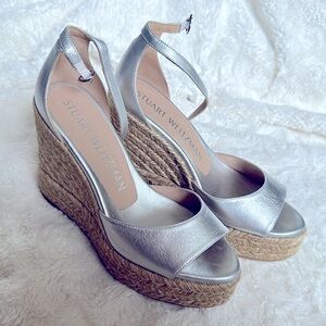 Stuart Weitzman Espradrille Wedges